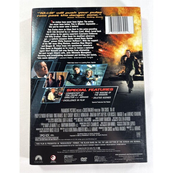 M:i:III Mission Impossible III 2006 DVD Widescreen New Factory Sealed - Picture 3 of 8